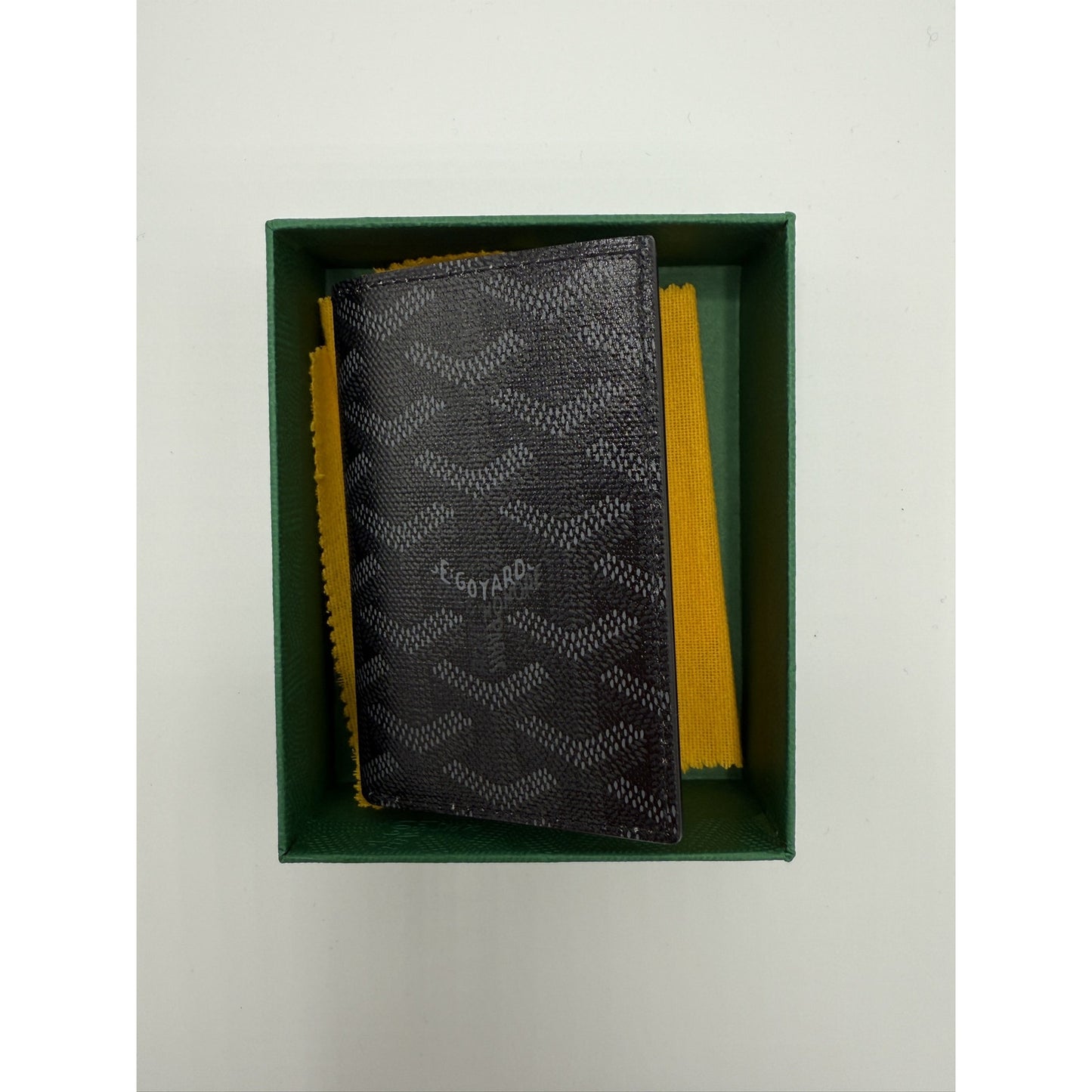 GOYARD LIMITED EDITION JET BLACK ST PIERRE WALLET