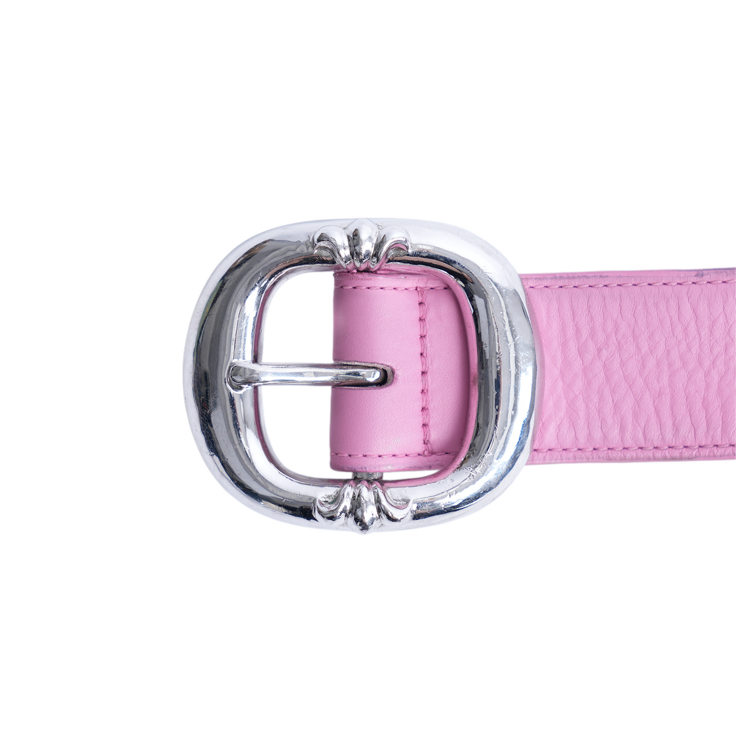 CHROME HEARTS PINK GUNSLINGER BELT