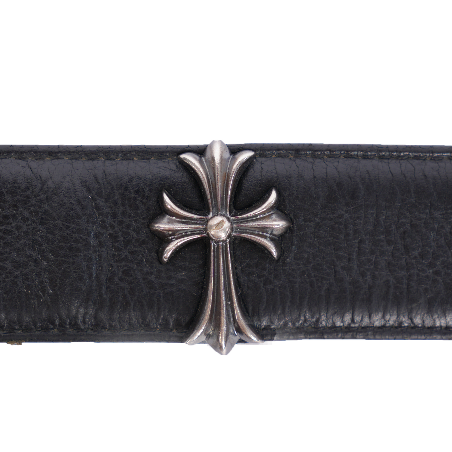 CHROME HEARTS CROSS STUDDED BELT STRAP SIZE 36