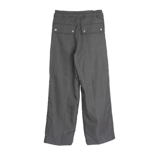 Dries Van Noten Grey Nylon Trousers