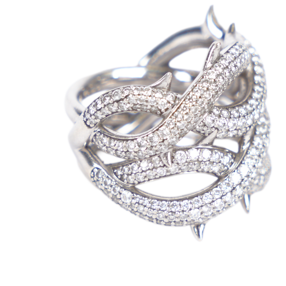 ALEX MOSS DIAMOND THORN RING