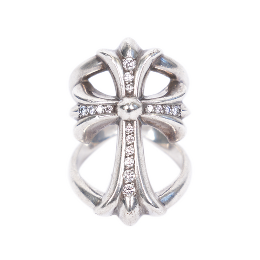 CHROME HEARTS DIAMOND INFINITY RING