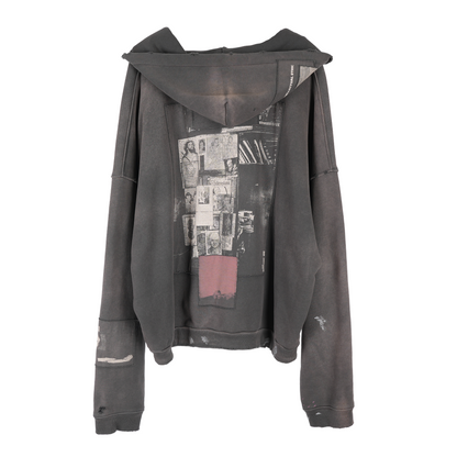 ERD ENFANTS RICHES DÉPRIMÉS ERD GOD WITH REVOLVER ZIP UP HOODIE