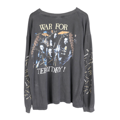 VINTAGE SEPULTURA WAR FOR TERRITORY LONG SLEEVE TEE