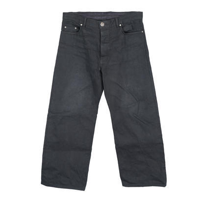 CHROME HEARTS BLACK KS CUT JEANS
