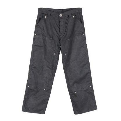 CHROME HEARTS WAXED CARPENTER PANTS