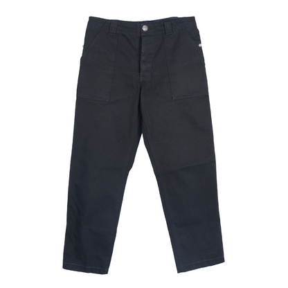 CHROME HEARTS BLACK FATIGUE CARGO PANTS