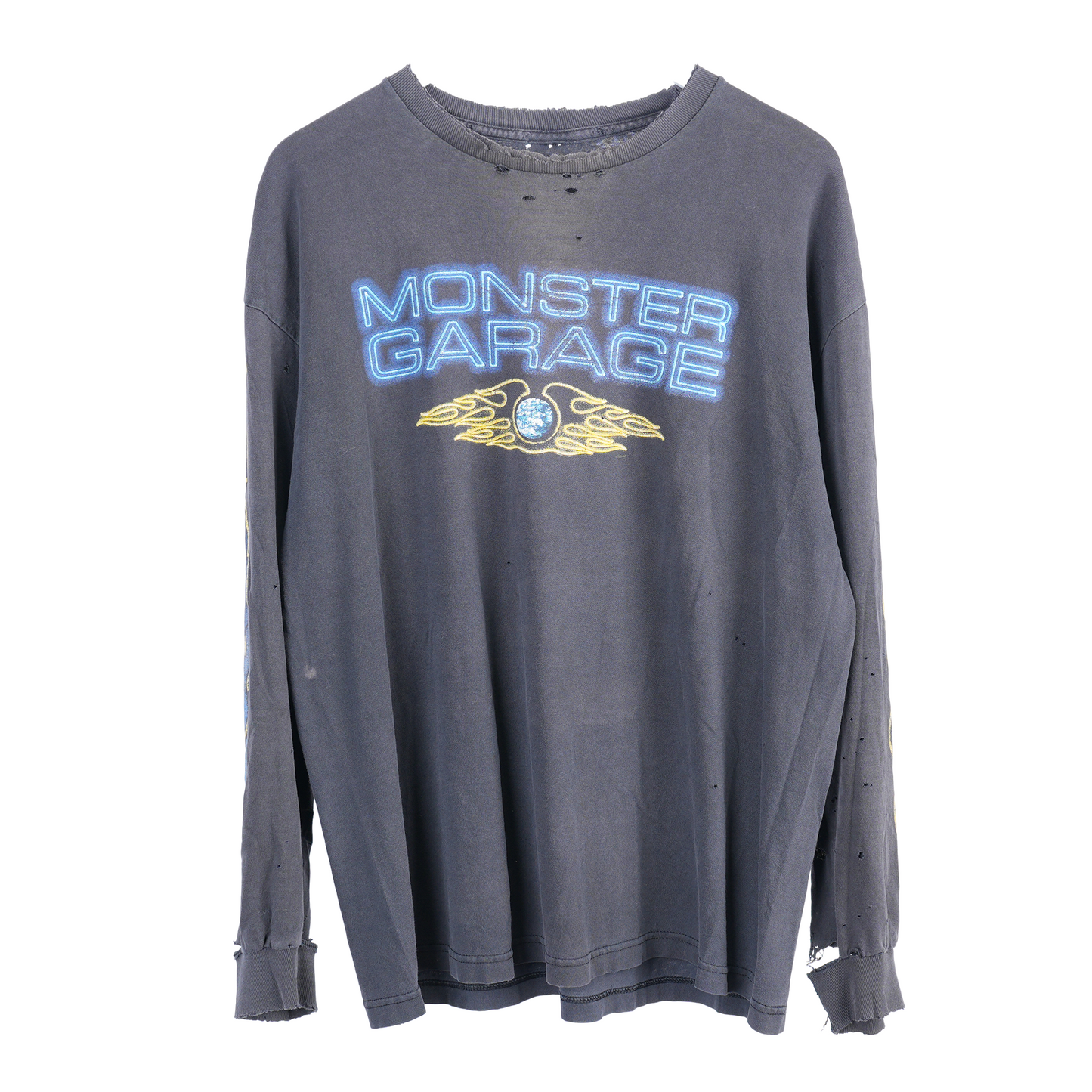 MONSTER GARAGE FLAME LONG SLEEVE