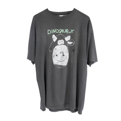VINTAGE 90'S THRASHED DINOSOUR JR. COW BAND TEE
