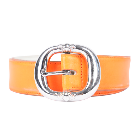 CHROME HEARTS ORANGE GUNSLINGER BELT