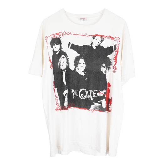 VINTAGE WHITE THE CURE TEE