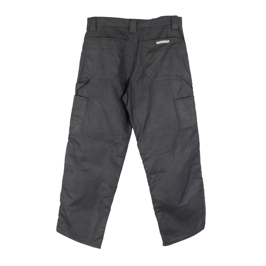 CHROME HEARTS WAXED CARPENTER PANTS