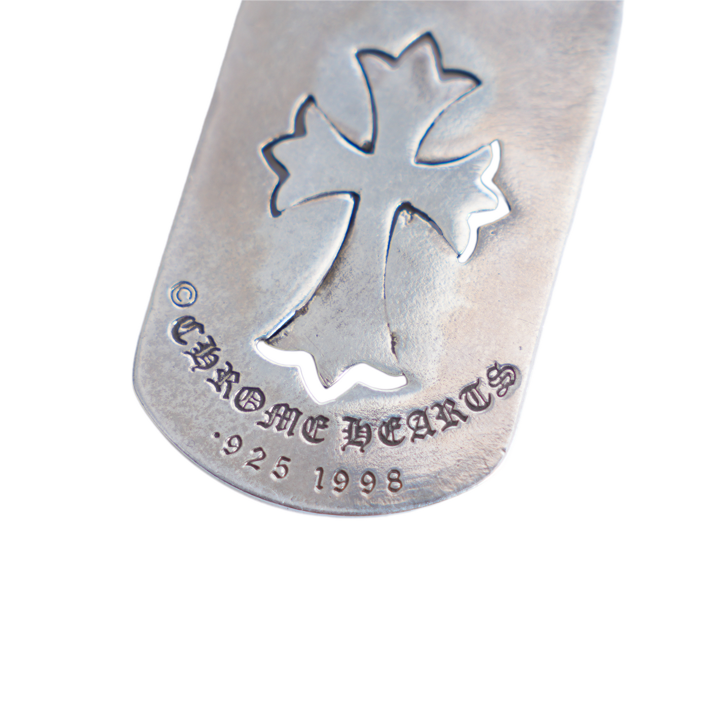 CHROME HEARTS CROSS DOGTAG