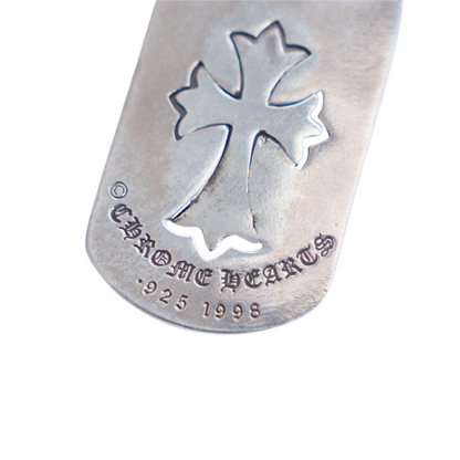 CHROME HEARTS CROSS DOGTAG
