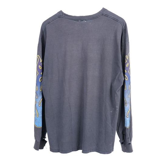 MONSTER GARAGE FLAME LONG SLEEVE
