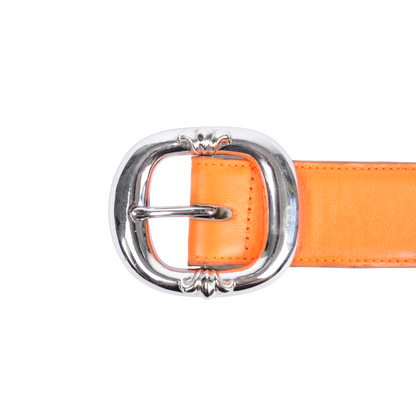 CHROME HEARTS ORANGE GUNSLINGER BELT