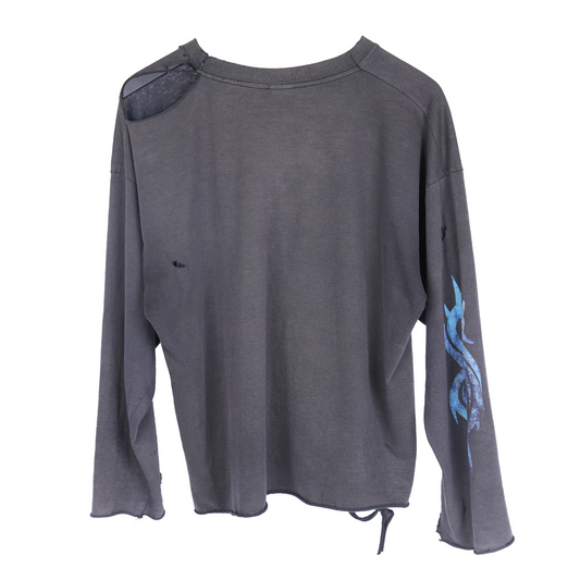 VINTAGE THRASHED SLIP KNOT LONG SLEEVE