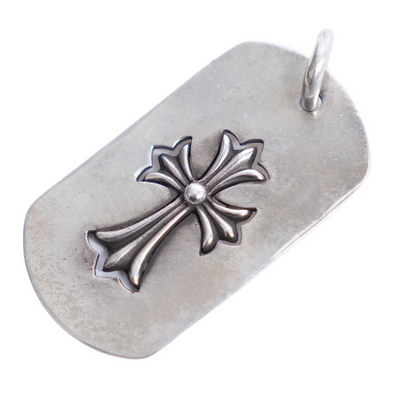 CHROME HEARTS CROSS DOGTAG