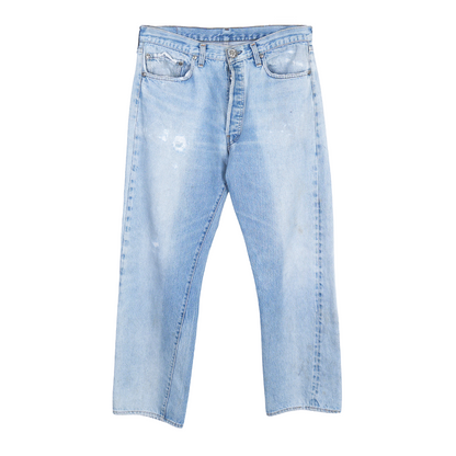 CHROME HEARTS BLUE PLAIN LEVI WITH HARDWARE