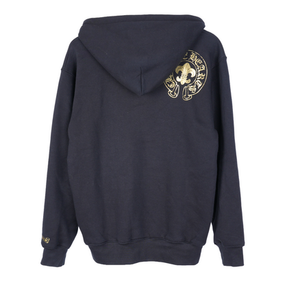 CHROME HEARTS VINTAGE GOLD DAGGER FLORAL ZIP UP