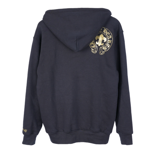 CHROME HEARTS VINTAGE GOLD DAGGER FLORAL ZIP UP
