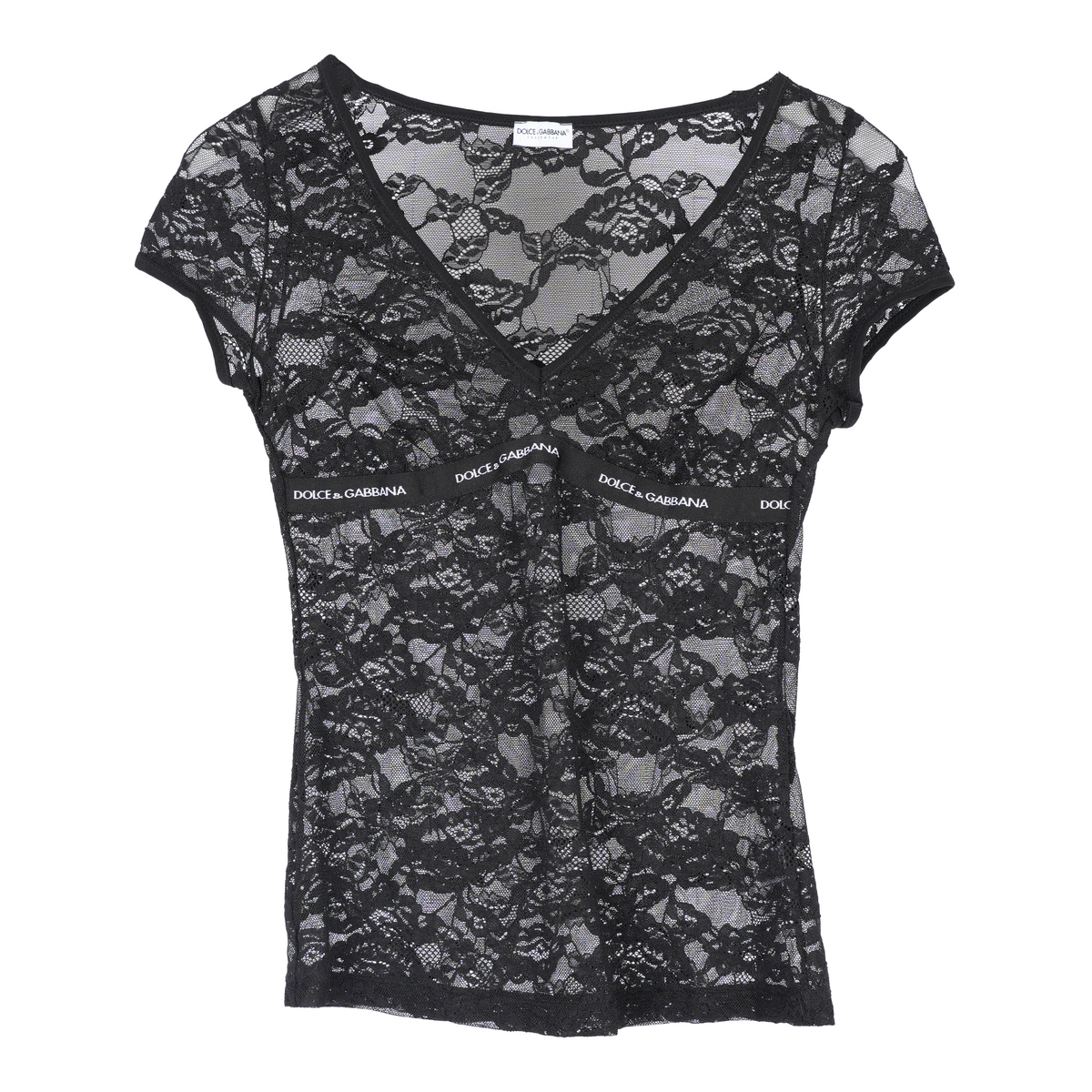 DOLCE & GABBANA FLORAL LACE DRESS