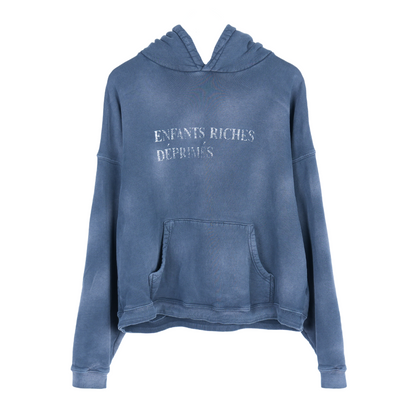 ERD NAVY LOGO HOODIE