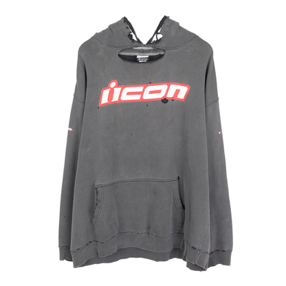 VINTAGE THRASHED ICON MOTORSPORT HOODIE