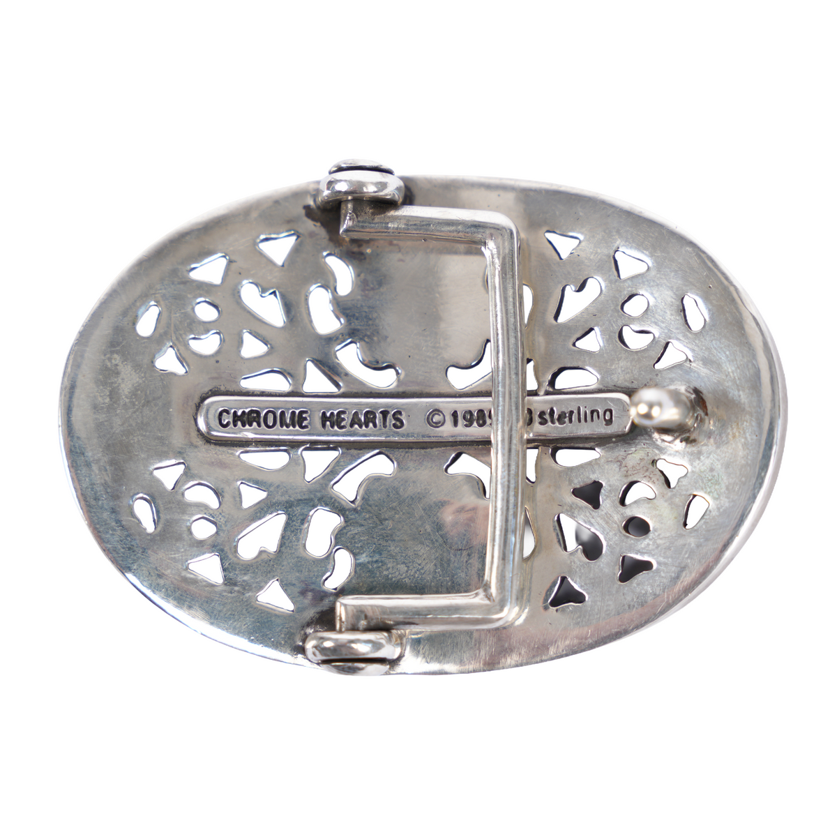 CHROME HEARTS OVAL BELT BUCKLE