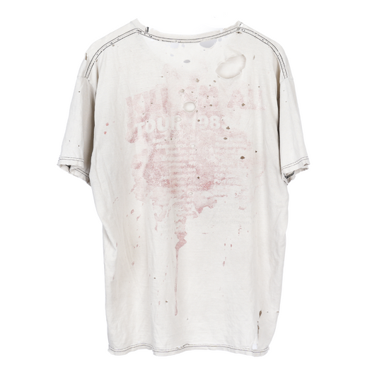VINTAGE WHITE METALLICA TEE