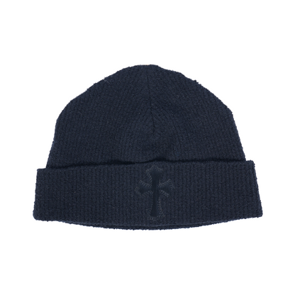 CHROME HEARTS BLACK PATCH BEANIE
