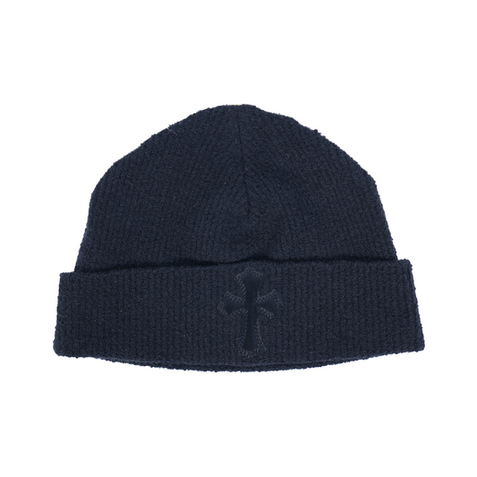 CHROME HEARTS BLACK PATCH BEANIE
