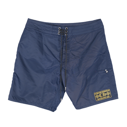 CHROME HEARTS NAVY CH PATCH SHORTS