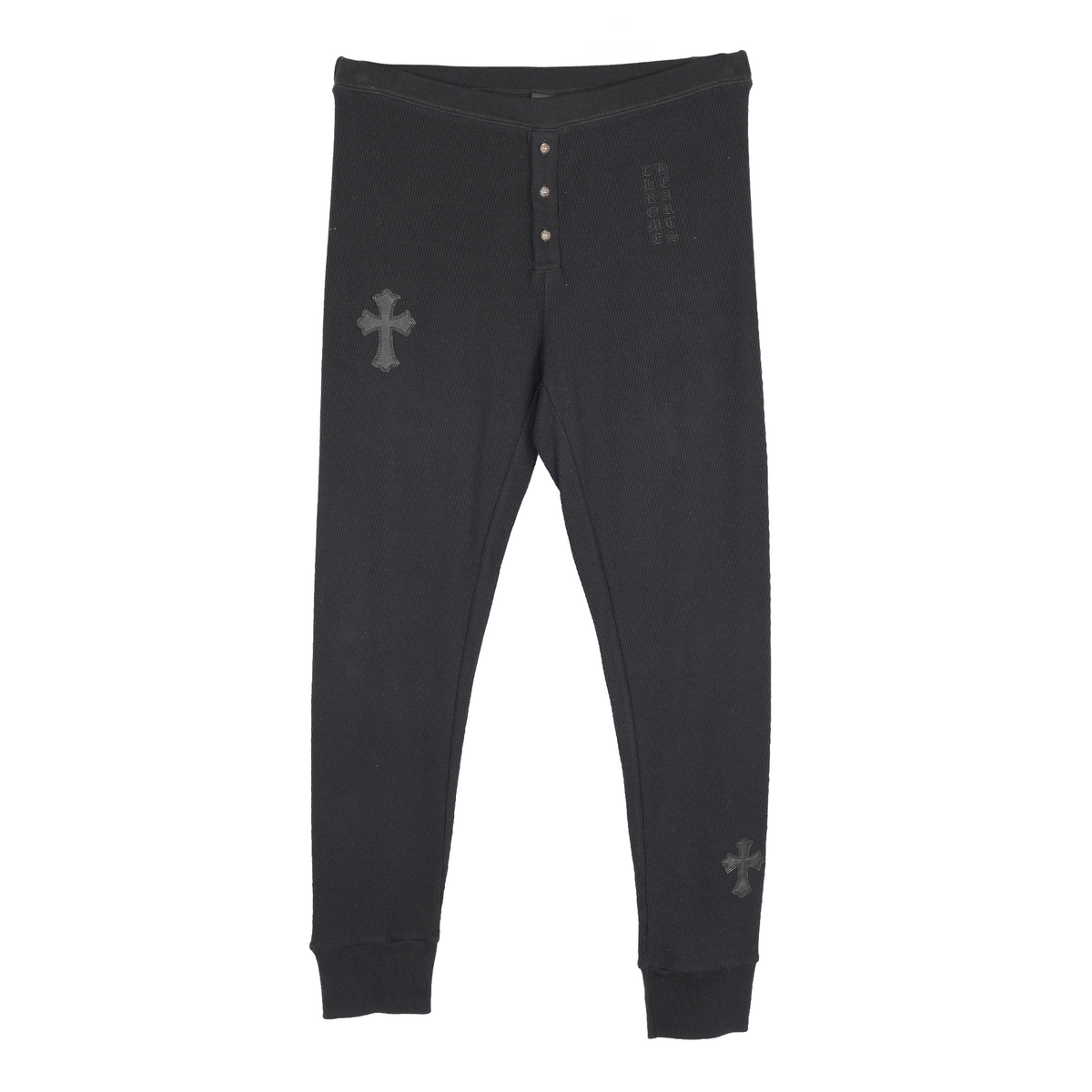 CHROME HEARTS THERMAL CROSS PATCH LEGGINGS