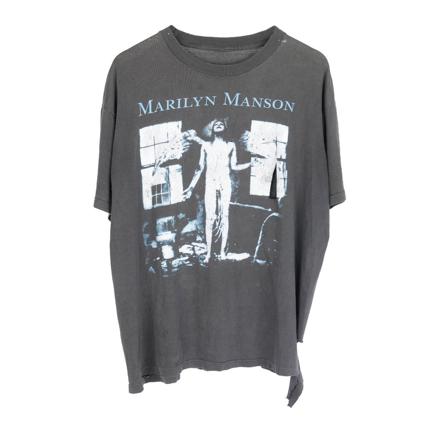 THRASHED VINTAGE MARILYN MANSON ANGEL TEE