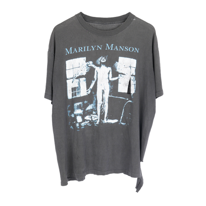 THRASHED VINTAGE MARILYN MANSON ANGEL TEE