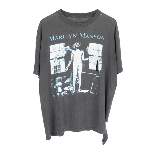 THRASHED VINTAGE MARILYN MANSON ANGEL TEE