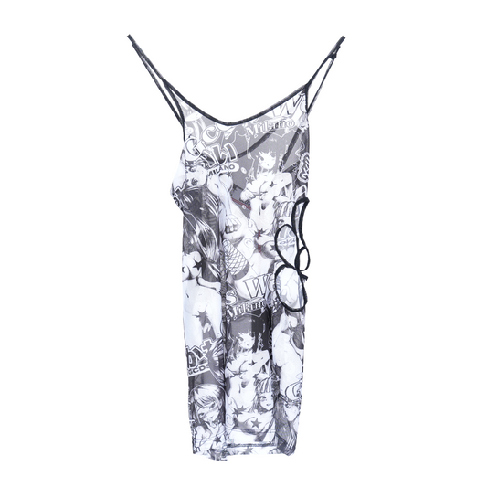 GCDS HENTAI MINI DRESS