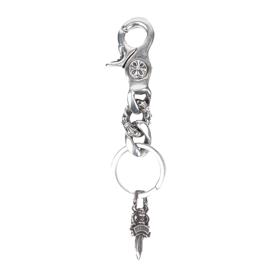 CHROME HEARTS EXTRA FANCY KEYCHAIN & DAGGER