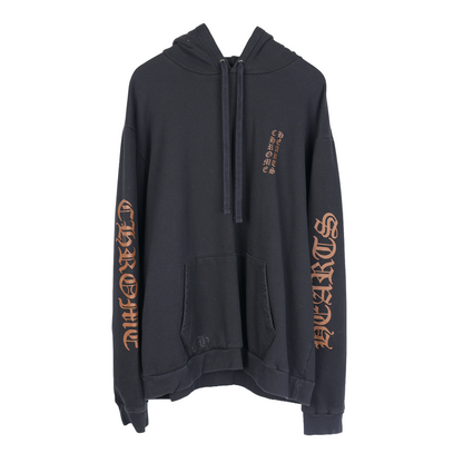 Chrome Hearts Brown Script Hoodie