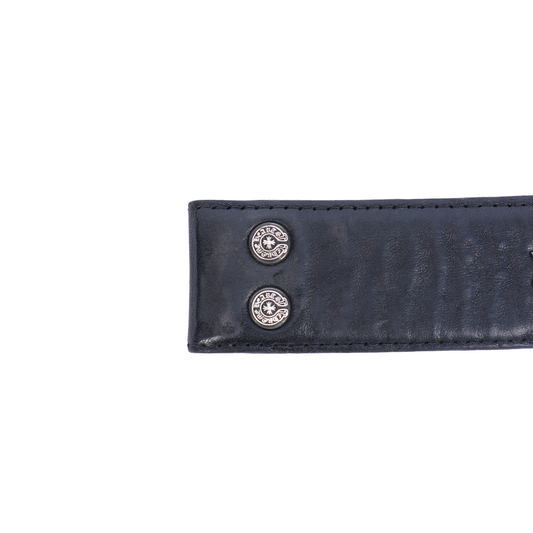 CHROME HEARTS STAR STUDDED BELT STRAP