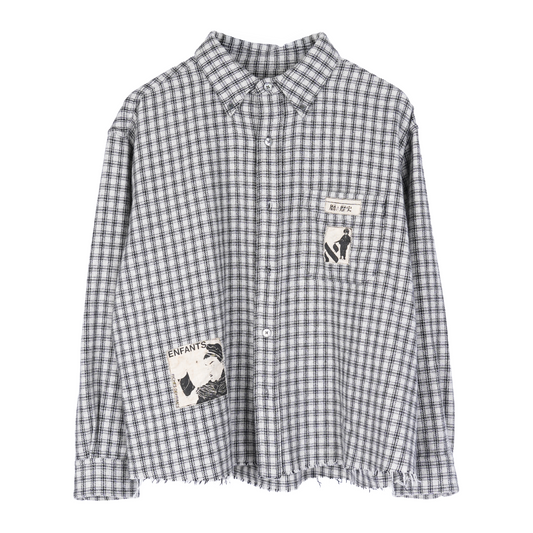 ERD 100% CASHMERE  2024 ASSEMBLAGE FLANNEL