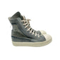 RICK OWENS DISTRESSED BLUE DENIM RAMONE DRKSHDW