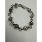 CHROME HEARTS SILVER DICE BALL BRACELET 8 LINK LOBSTER