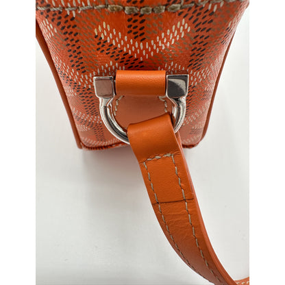 Goyard Cap-Vert PM Bag Orange Leather Camera Pouch