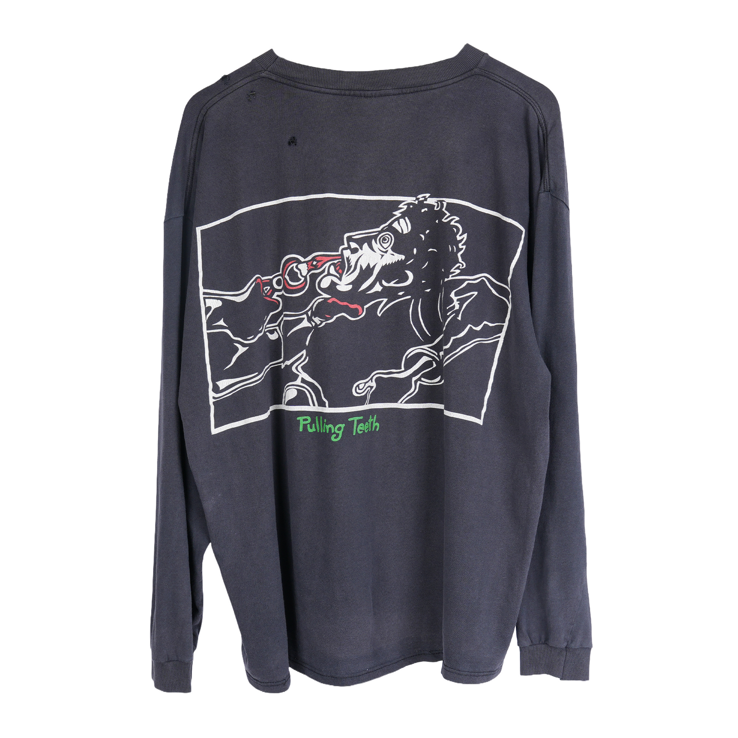 VINTAGE 90'S GREEN DAY PULLING TEETH LONG SLEEVE SHIRT