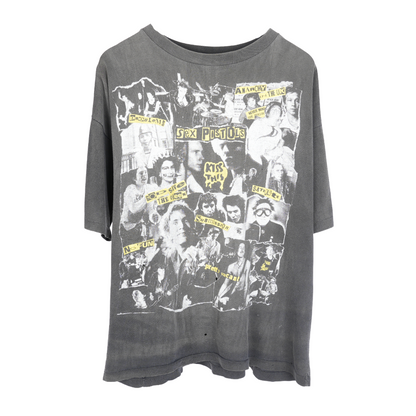 VINTAGE 1990S FADED SEX PISTOLS TEE EURO BOOTLEG