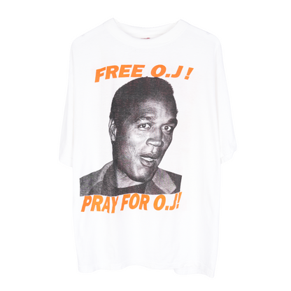 VINTAGE 'FREE O.J' 1990'S TEE