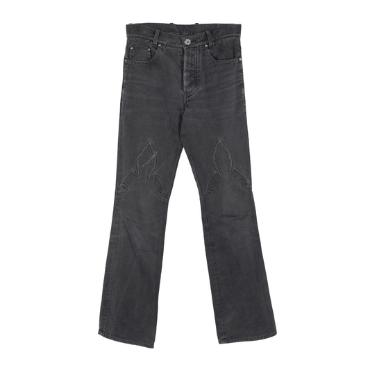 CHROME HEARTS FLEUR DENIM JEANS