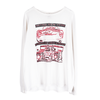 VINTAGE METRO NEW YORK PORSCHE CLUB OF AMERICA LONG SLEEVE TEE